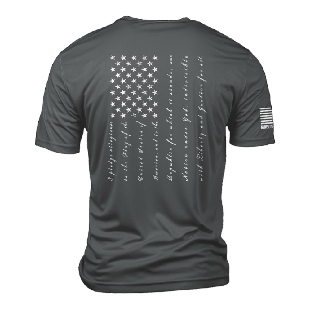Nine Line Men's Gray Short Sleeve Tee